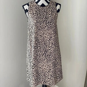 Naked‎ Zebra Leopard Print Sleeveless Dress SM